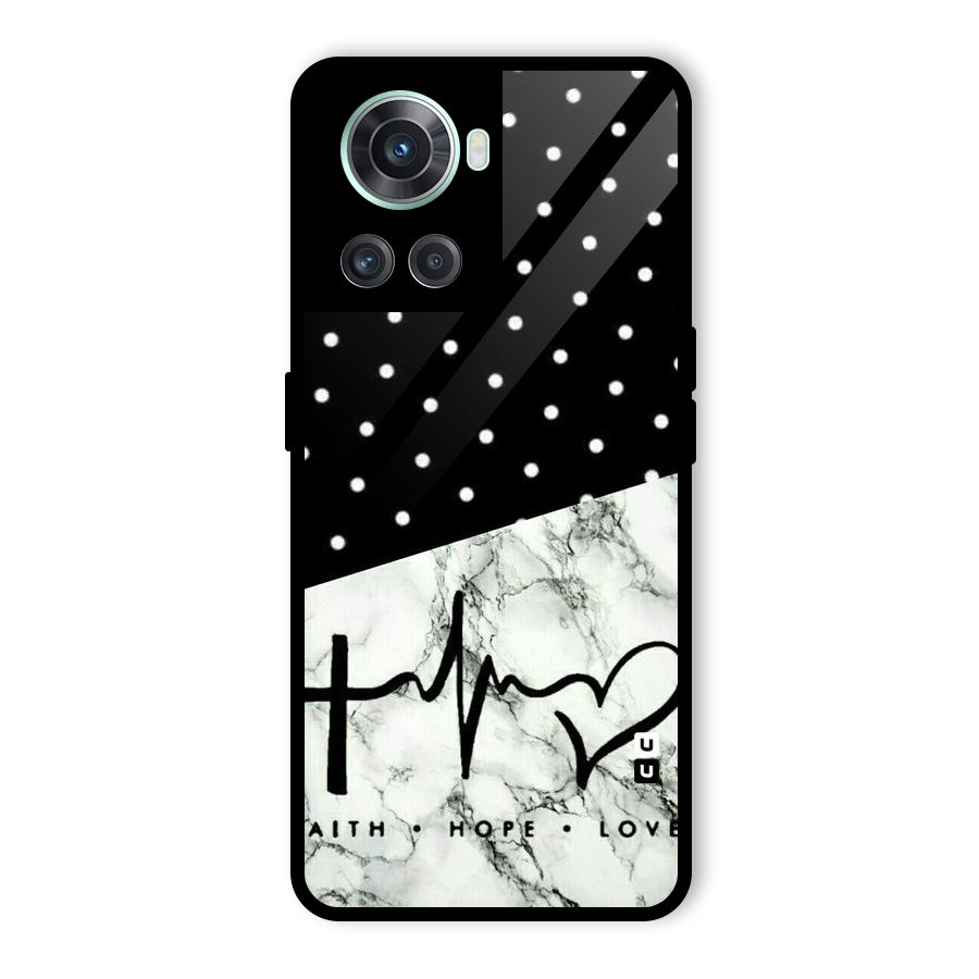Faith Love Glass Back Case for OnePlus 10R