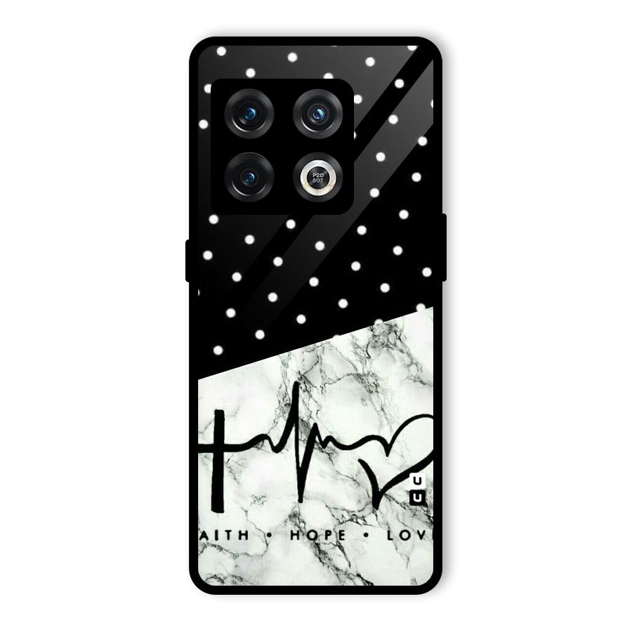 Faith Love Glass Back Case for OnePlus 10 Pro 5G