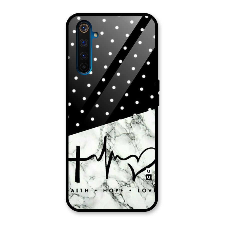 Faith Love Glass Back Case for Realme 6 Pro