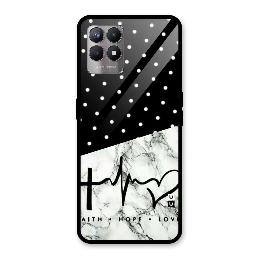 Faith Love Glass Back Case for Realme Narzo 50