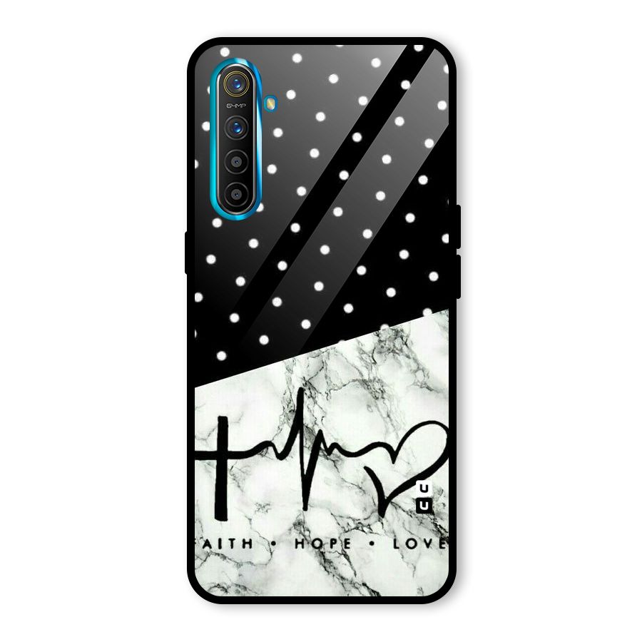Faith Love Glass Back Case for Realme X2
