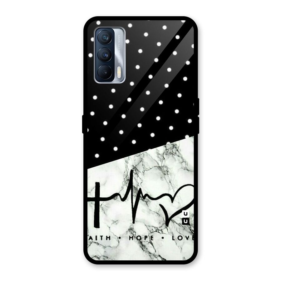 Faith Love Glass Back Case for Realme X7