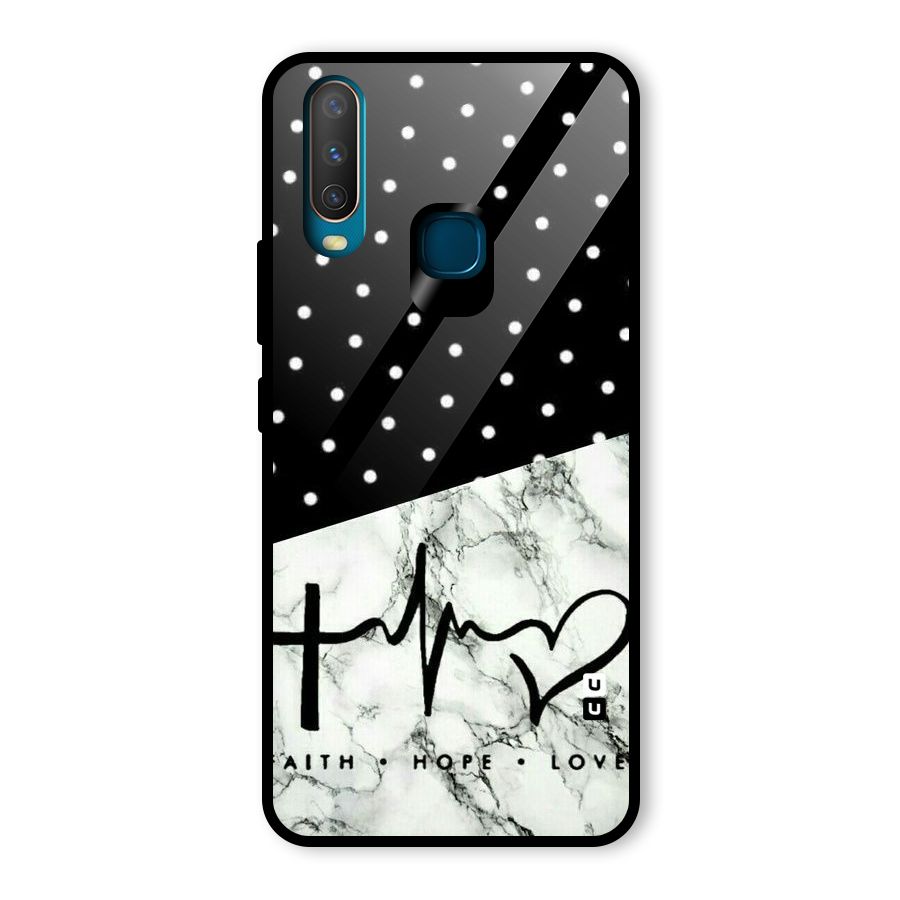 Faith Love Glass Back Case for Vivo U10