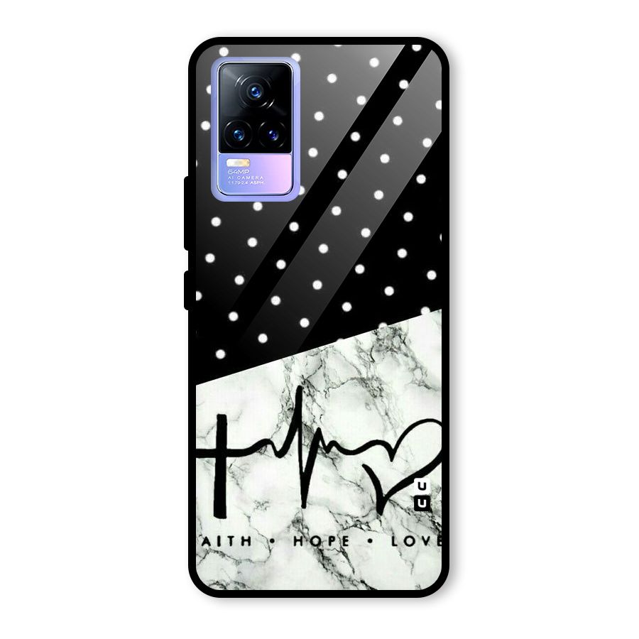 Faith Love Glass Back Case for Vivo Y73