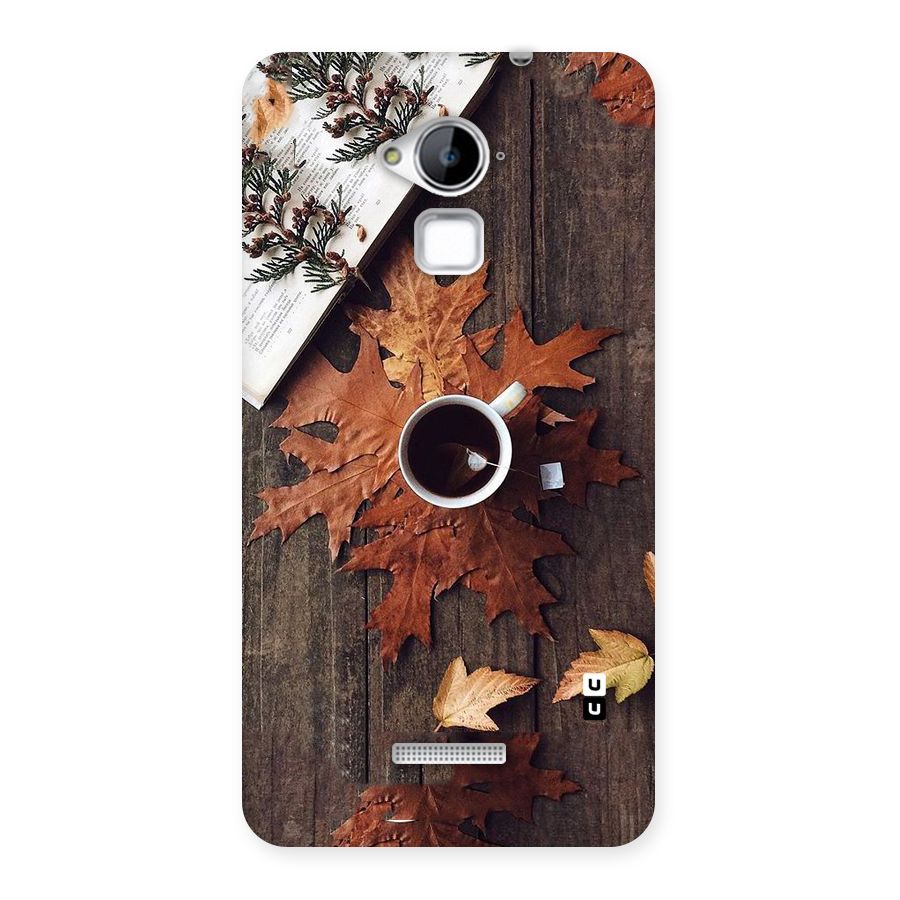 Fall Leaf Coffee Back Case for Coolpad Note 3