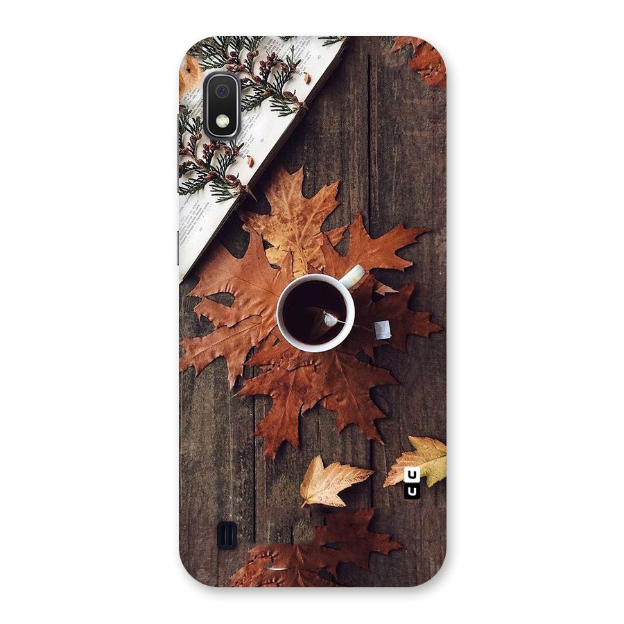 Fall Leaf Coffee Back Case for Galaxy A10