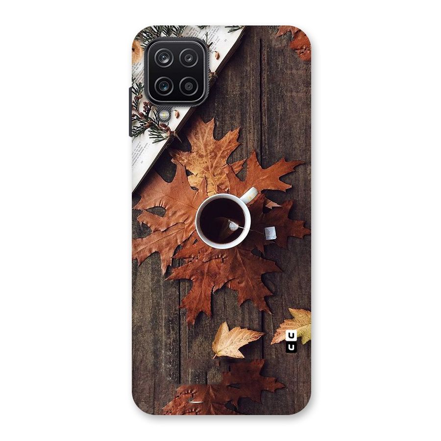 Fall Leaf Coffee Back Case for Galaxy A12