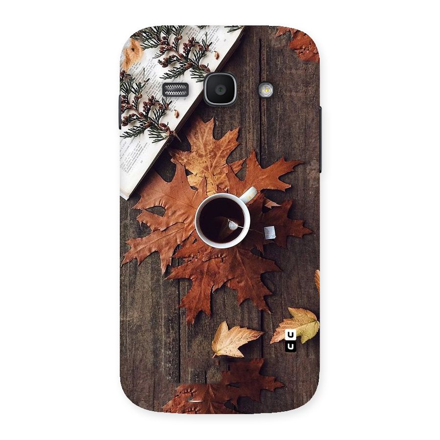 Fall Leaf Coffee Back Case for Galaxy Ace 3