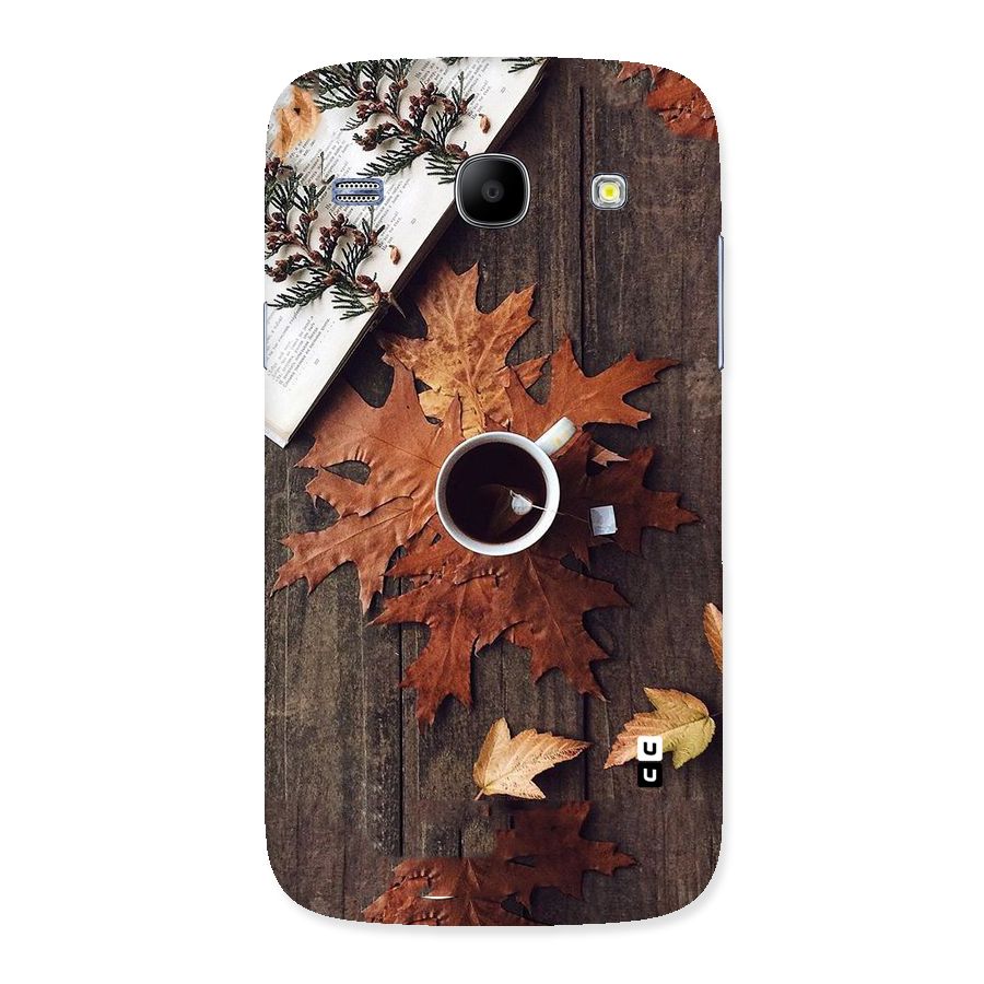Fall Leaf Coffee Back Case for Galaxy Core