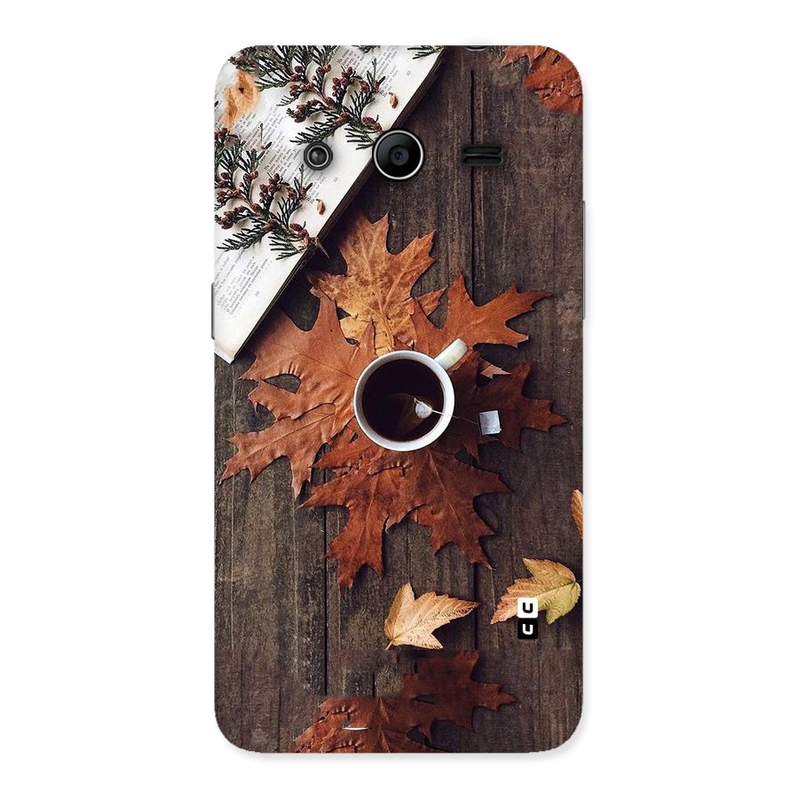 Fall Leaf Coffee Back Case for Galaxy Core 2