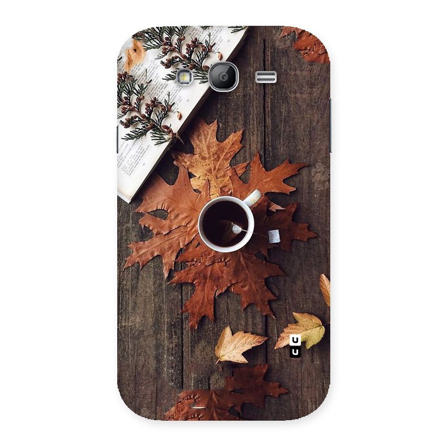 Fall Leaf Coffee Back Case for Galaxy Grand Neo Plus