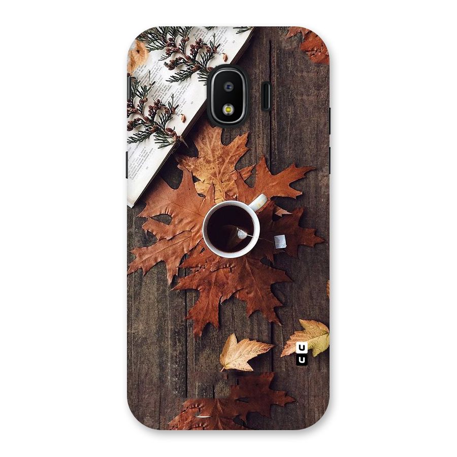 Fall Leaf Coffee Back Case for Galaxy J2 Pro 2018