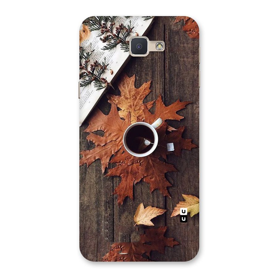 Fall Leaf Coffee Back Case for Galaxy J5 Prime