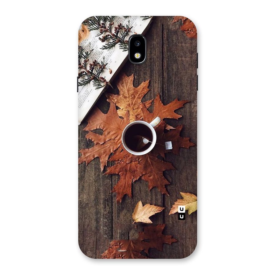 Fall Leaf Coffee Back Case for Galaxy J7 Pro