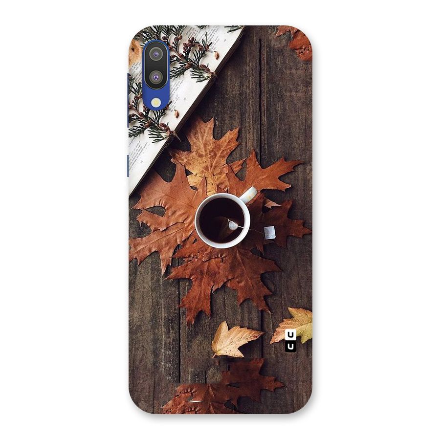 Fall Leaf Coffee Back Case for Galaxy M10