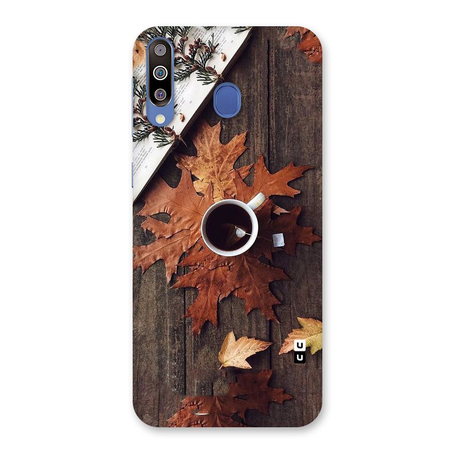 Fall Leaf Coffee Back Case for Galaxy M30