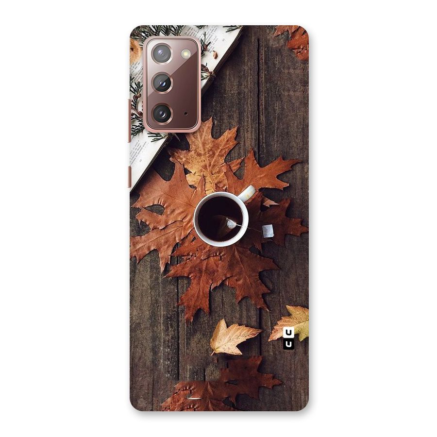 Fall Leaf Coffee Back Case for Galaxy Note 20