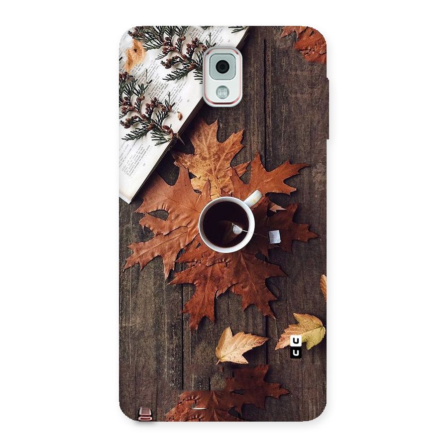 Fall Leaf Coffee Back Case for Galaxy Note 3