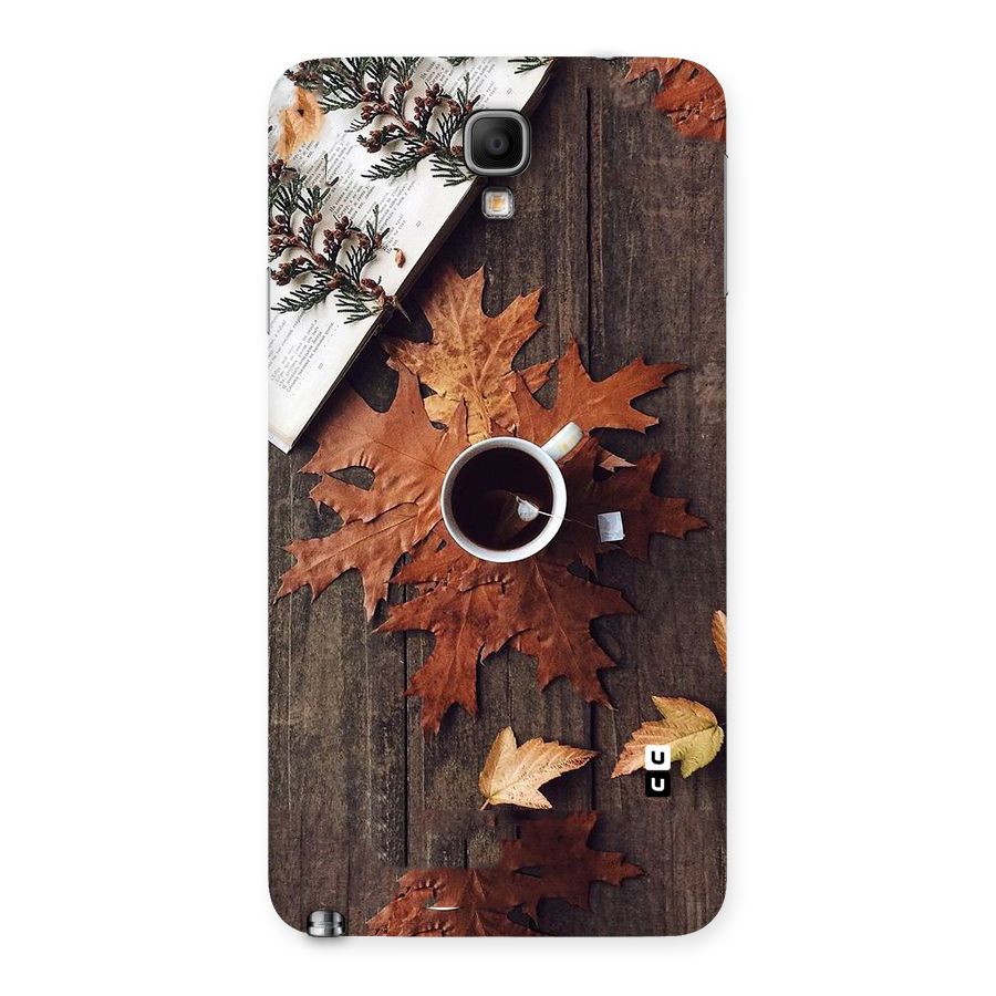 Fall Leaf Coffee Back Case for Galaxy Note 3 Neo