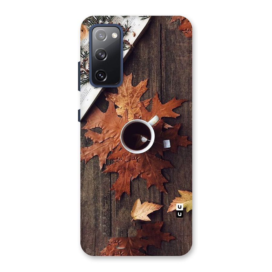 Fall Leaf Coffee Back Case for Galaxy S20 FE