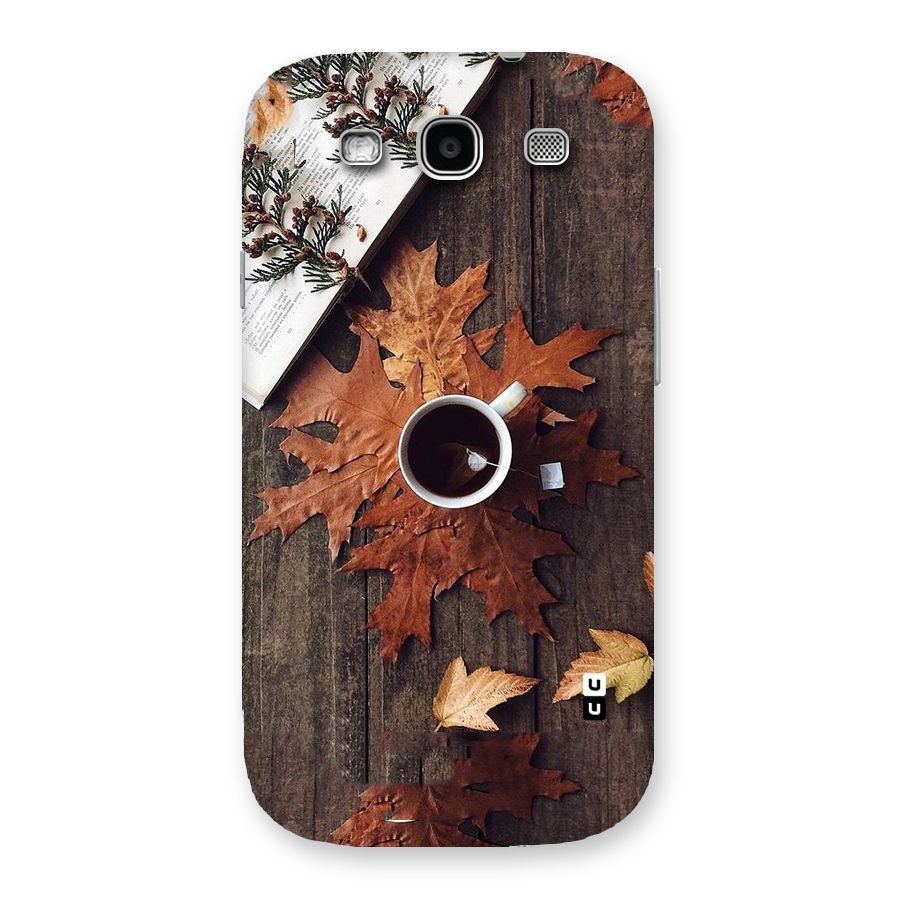 Fall Leaf Coffee Back Case for Galaxy S3