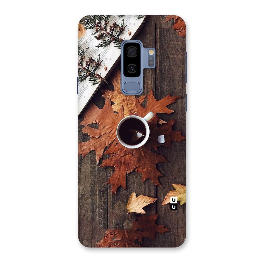 Fall Leaf Coffee Back Case for Galaxy S9 Plus