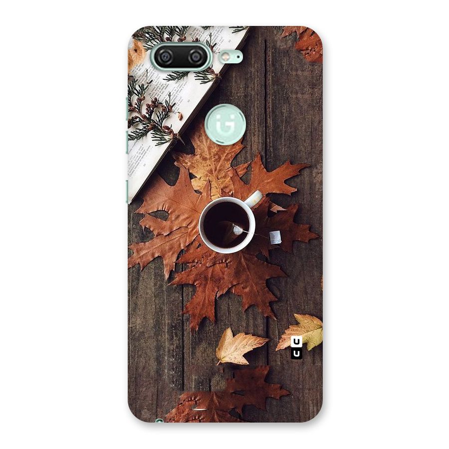 Fall Leaf Coffee Back Case for Gionee S10