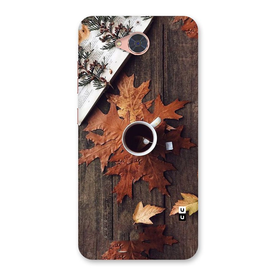 Fall Leaf Coffee Back Case for Gionee S6 Pro