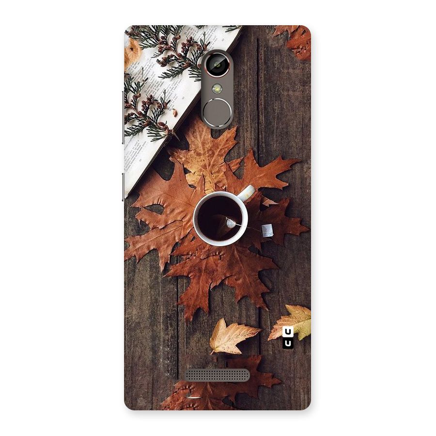 Fall Leaf Coffee Back Case for Gionee S6s