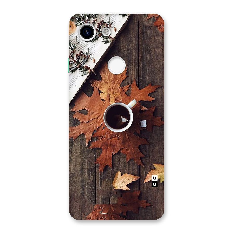 Fall Leaf Coffee Back Case for Google Pixel 3