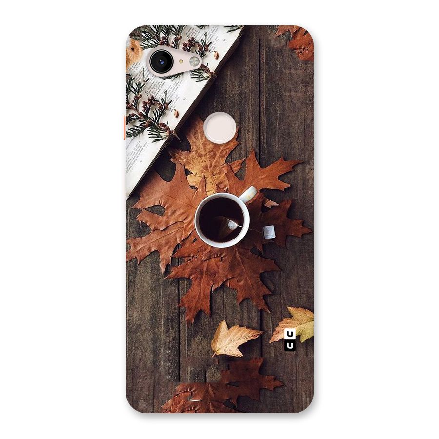 Fall Leaf Coffee Back Case for Google Pixel 3 XL