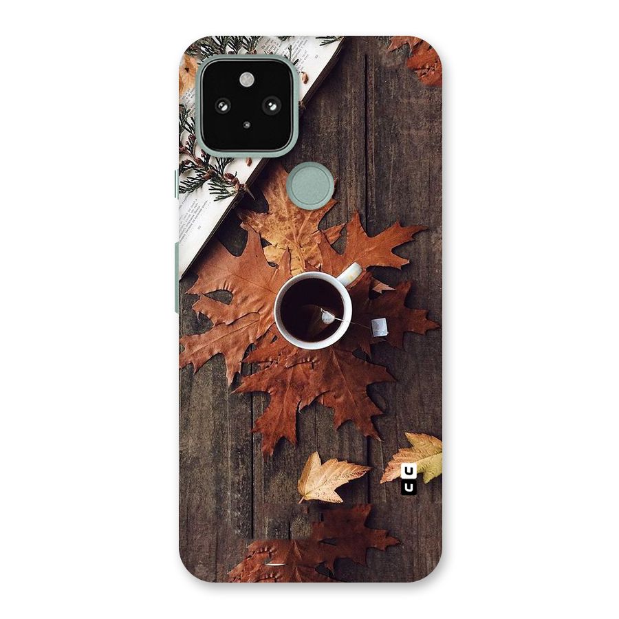 Fall Leaf Coffee Back Case for Google Pixel 5