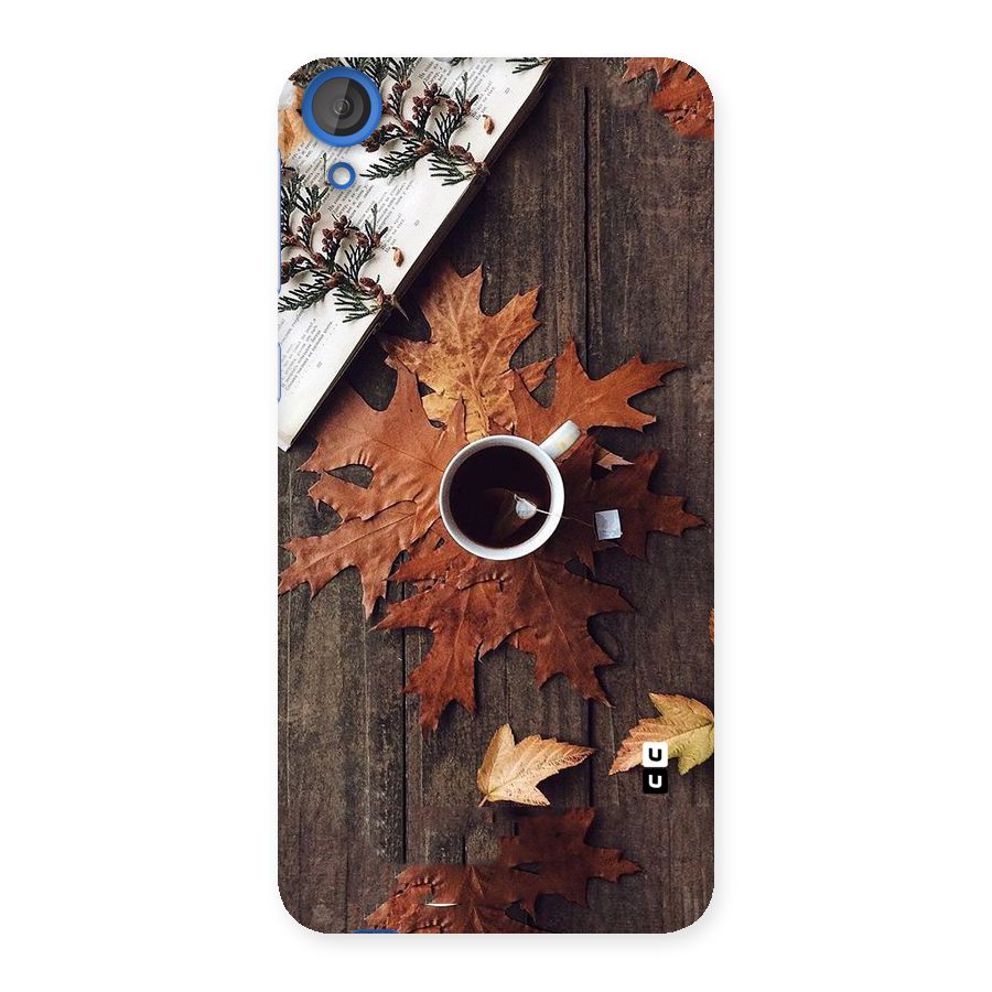 Fall Leaf Coffee Back Case for HTC Desire 820