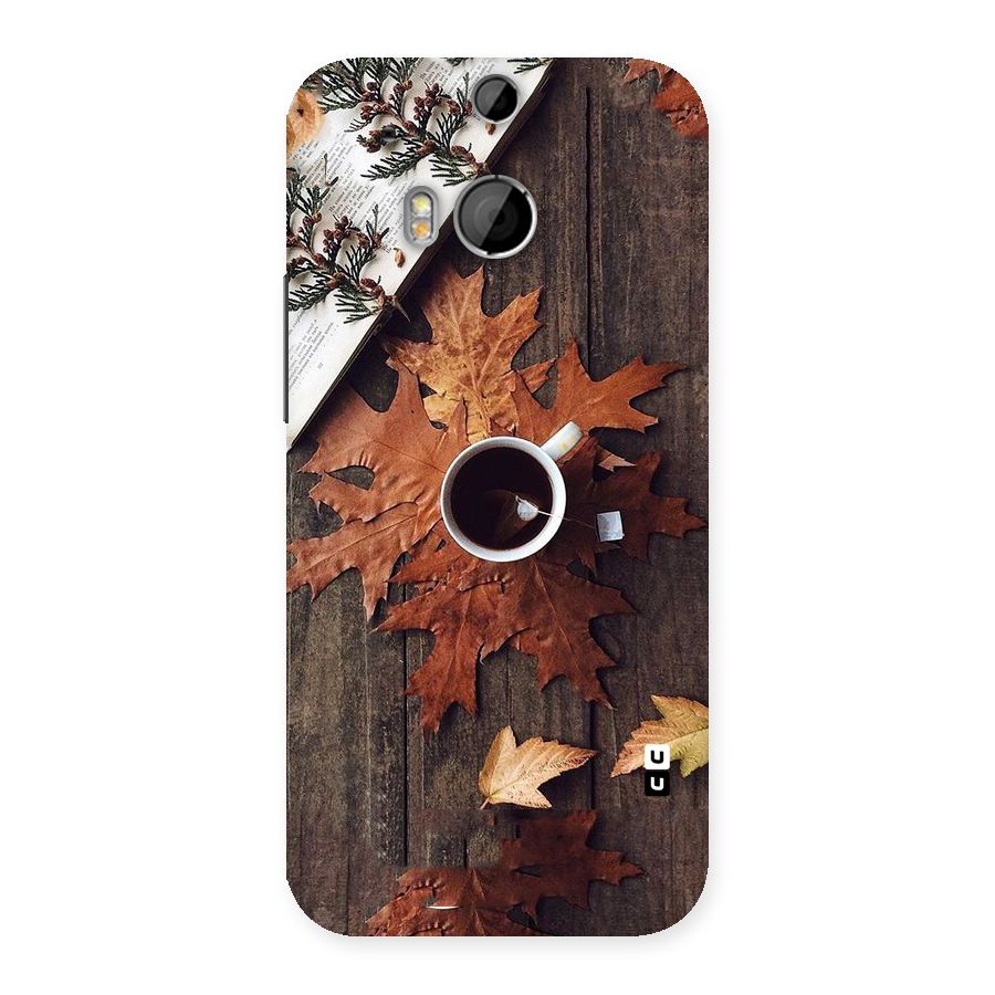 Fall Leaf Coffee Back Case for HTC One M8