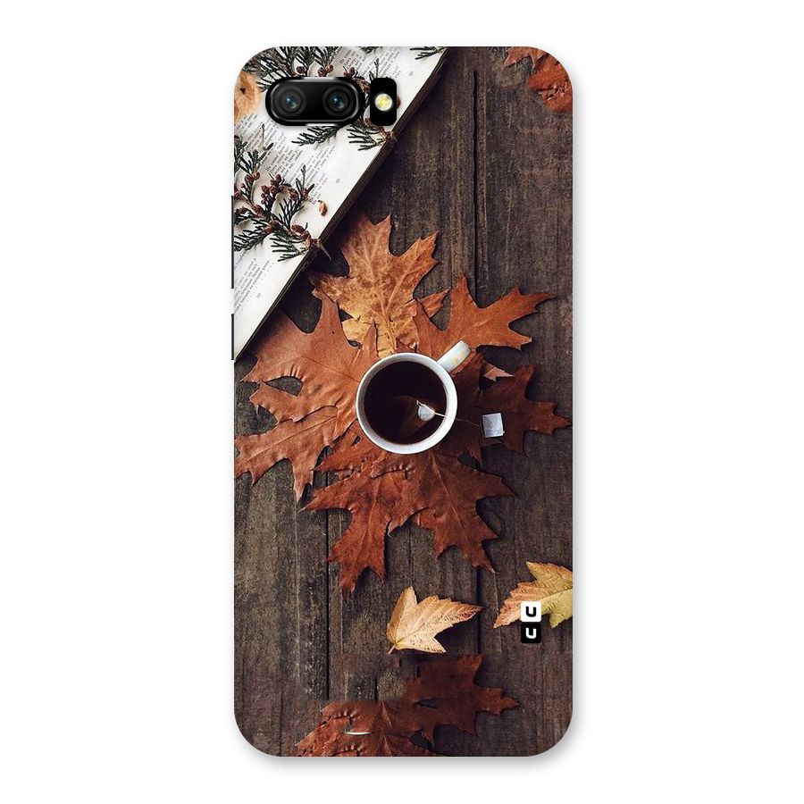 Fall Leaf Coffee Back Case for Honor 10