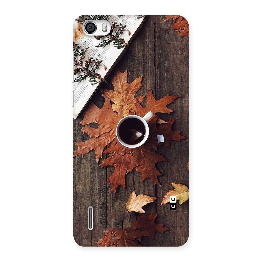 Fall Leaf Coffee Back Case for Honor 6