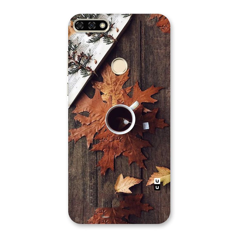 Fall Leaf Coffee Back Case for Honor 7A