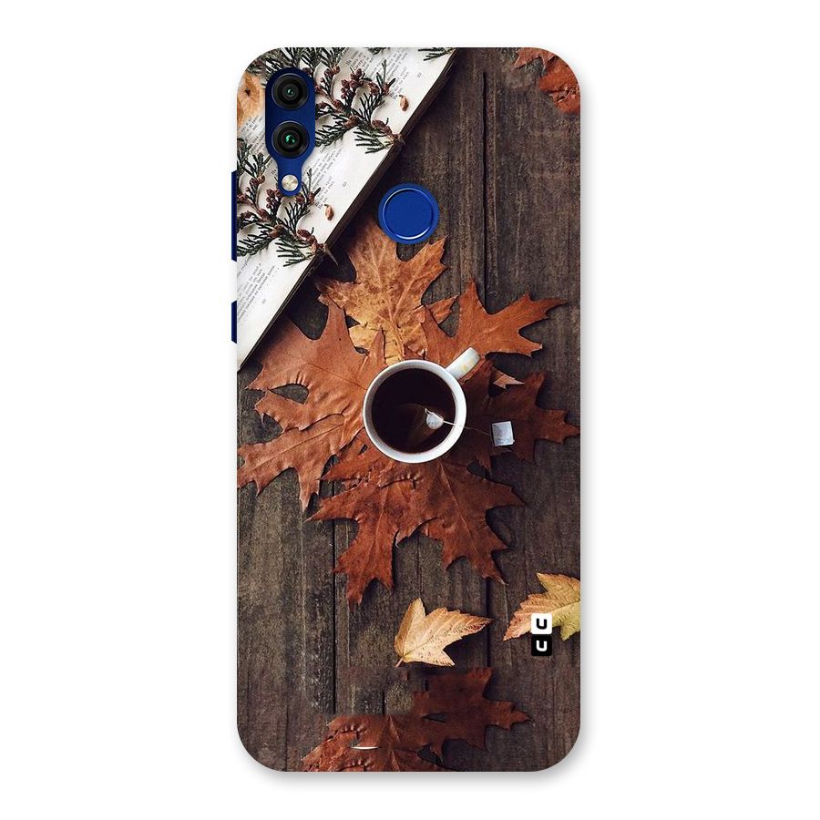 Fall Leaf Coffee Back Case for Honor 8C