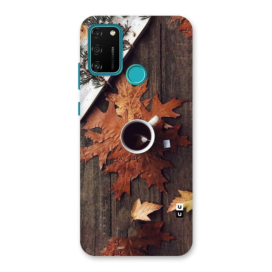 Fall Leaf Coffee Back Case for Honor 9A