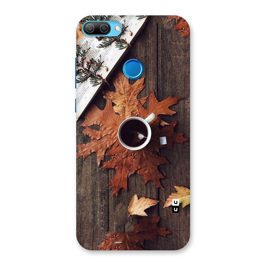 Fall Leaf Coffee Back Case for Honor 9N