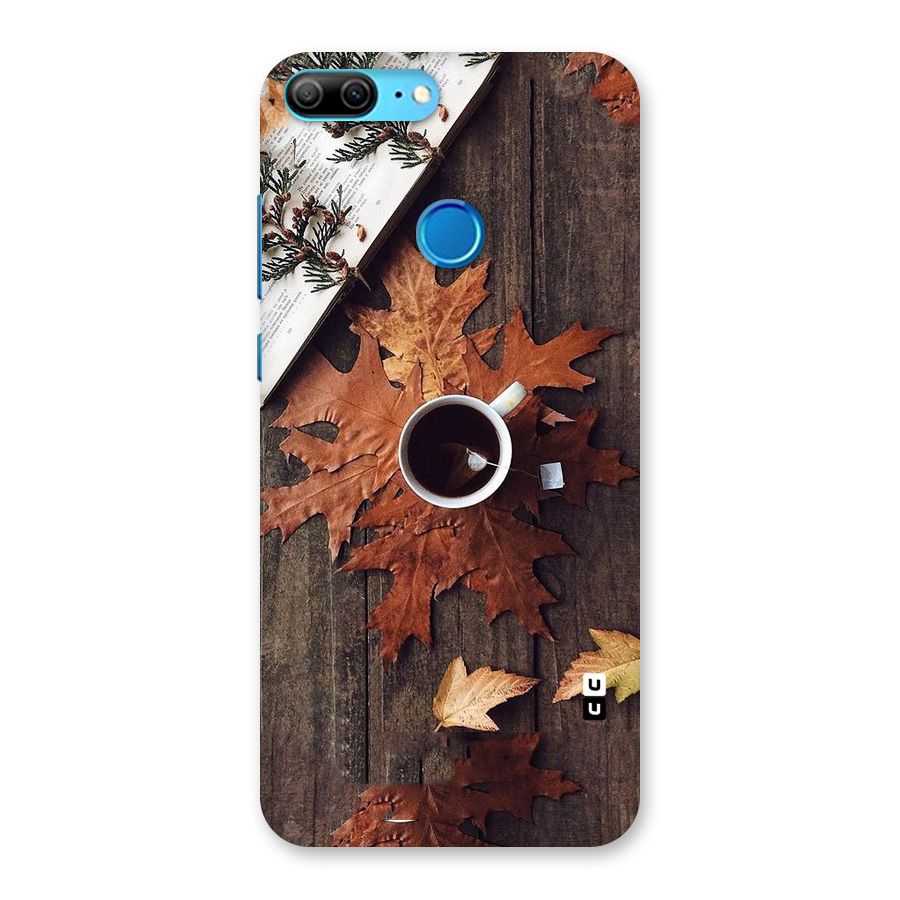 Fall Leaf Coffee Back Case for Honor 9 Lite