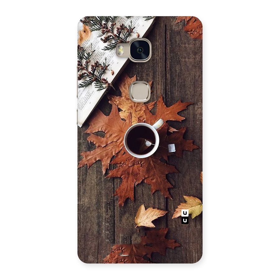 Fall Leaf Coffee Back Case for Huawei Honor 5X