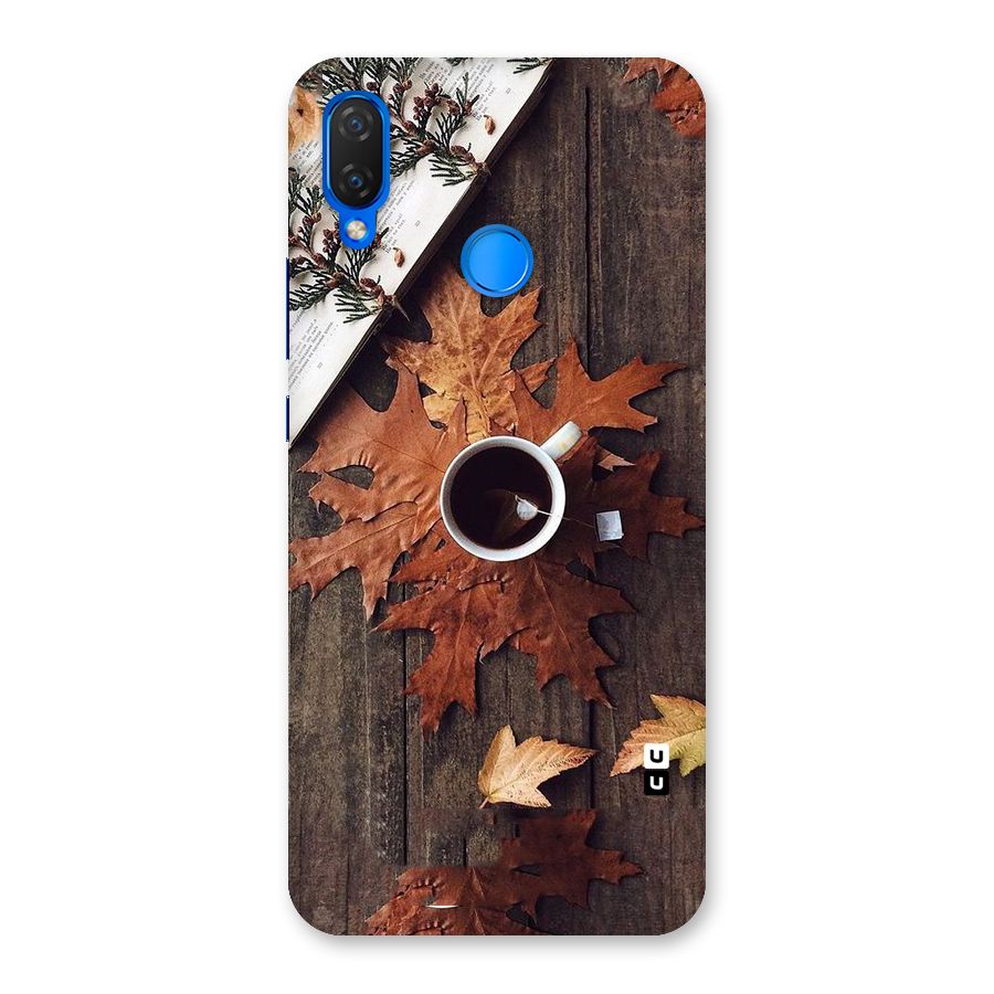 Fall Leaf Coffee Back Case for Huawei P Smart+