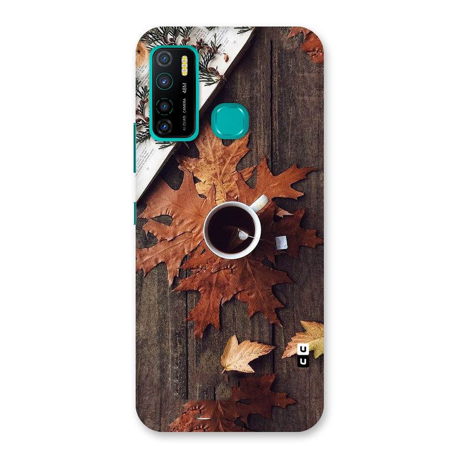 Fall Leaf Coffee Back Case for Infinix Hot 9 Pro