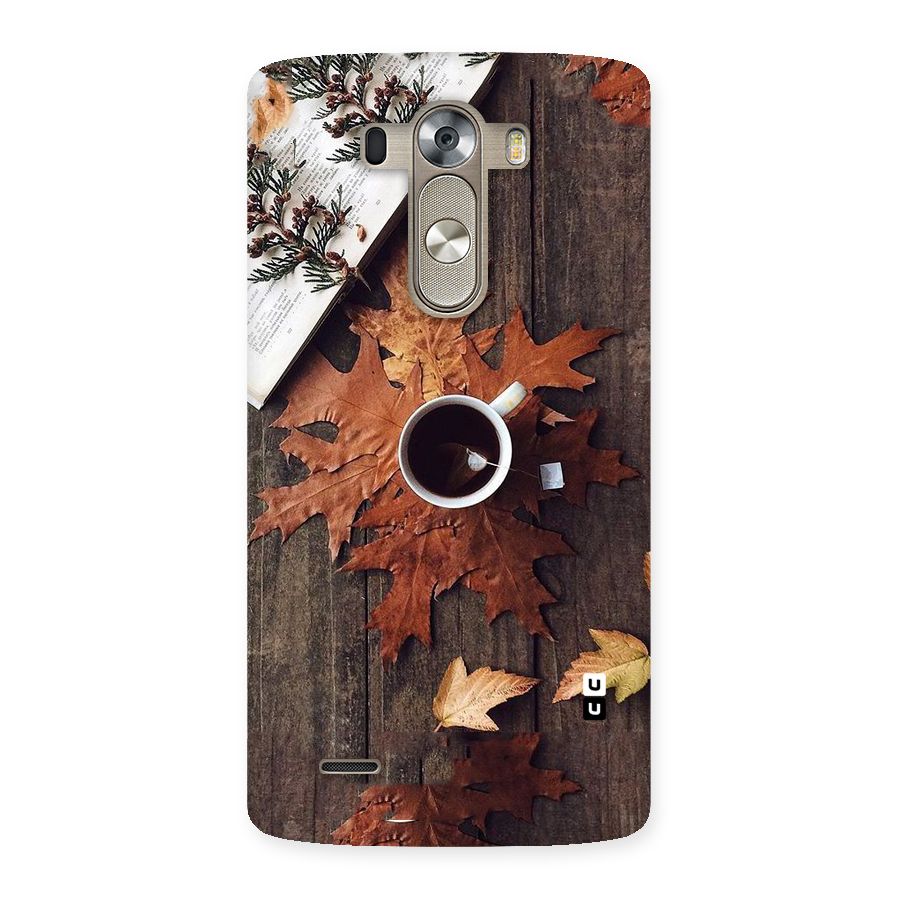 Fall Leaf Coffee Back Case for LG G3