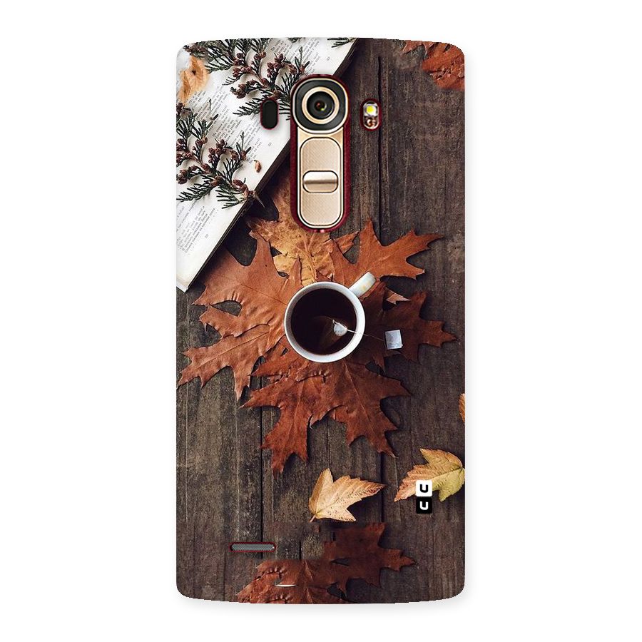 Fall Leaf Coffee Back Case for LG G4