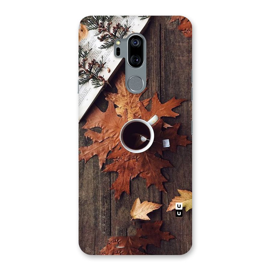 Fall Leaf Coffee Back Case for LG G7