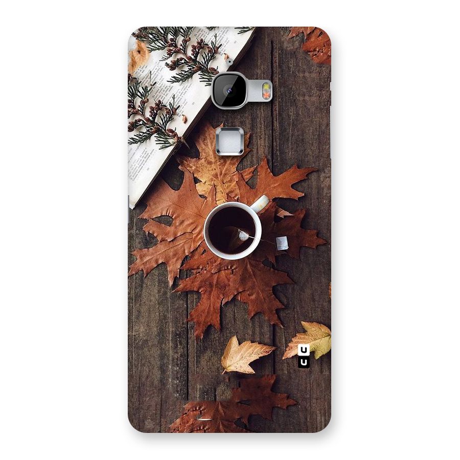 Fall Leaf Coffee Back Case for LeTv Le Max