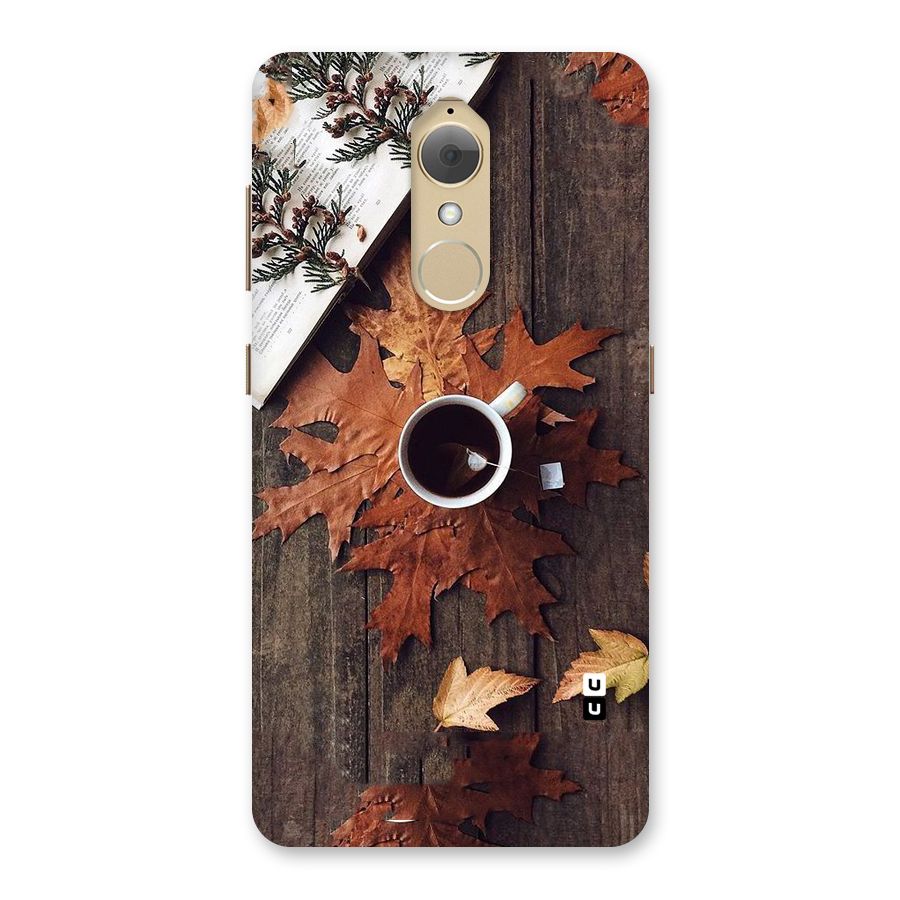 Fall Leaf Coffee Back Case for Lenovo K8