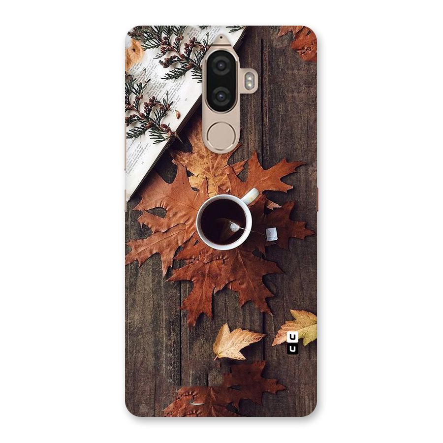 Fall Leaf Coffee Back Case for Lenovo K8 Note